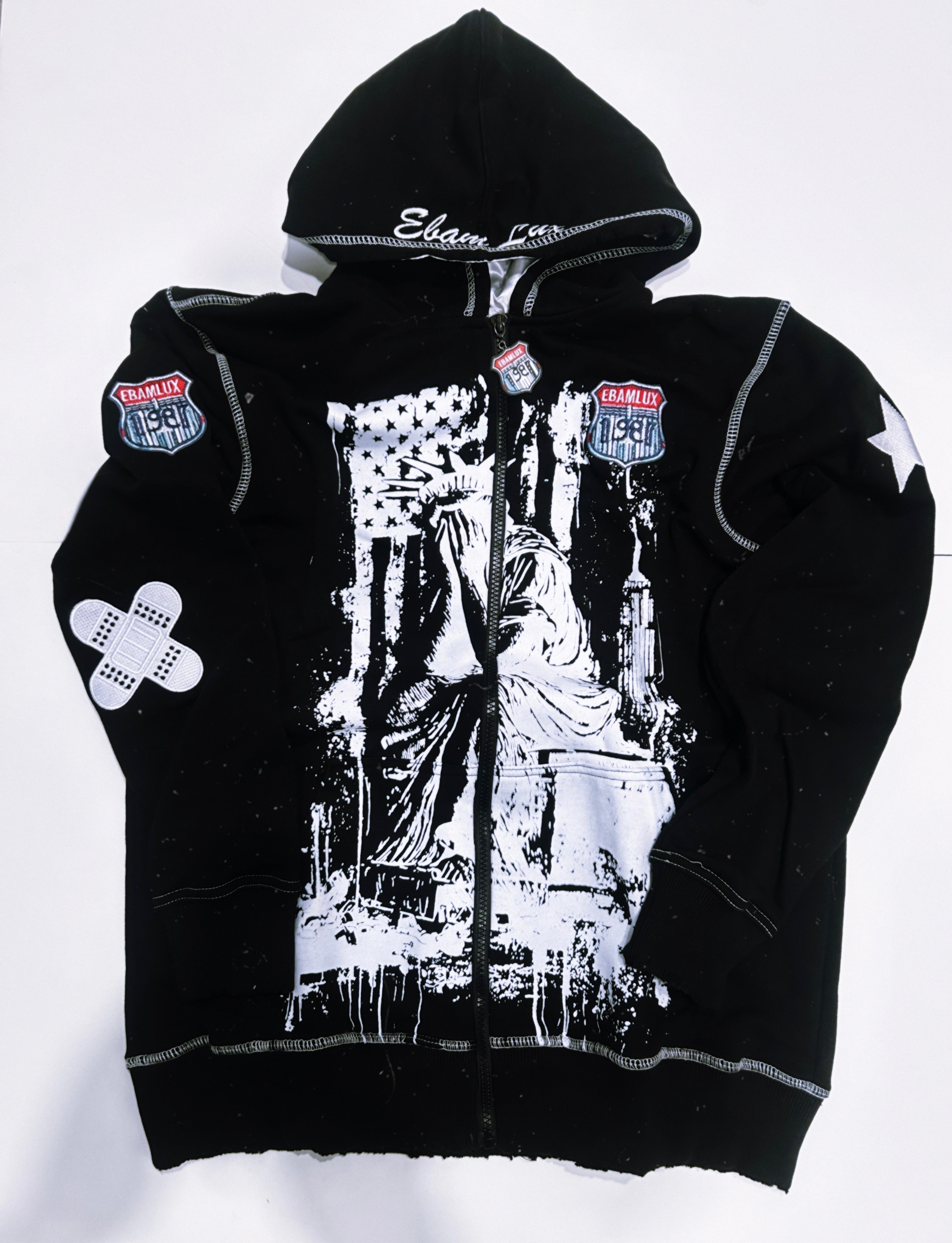 long sleeve hoodie - EBAMLUX