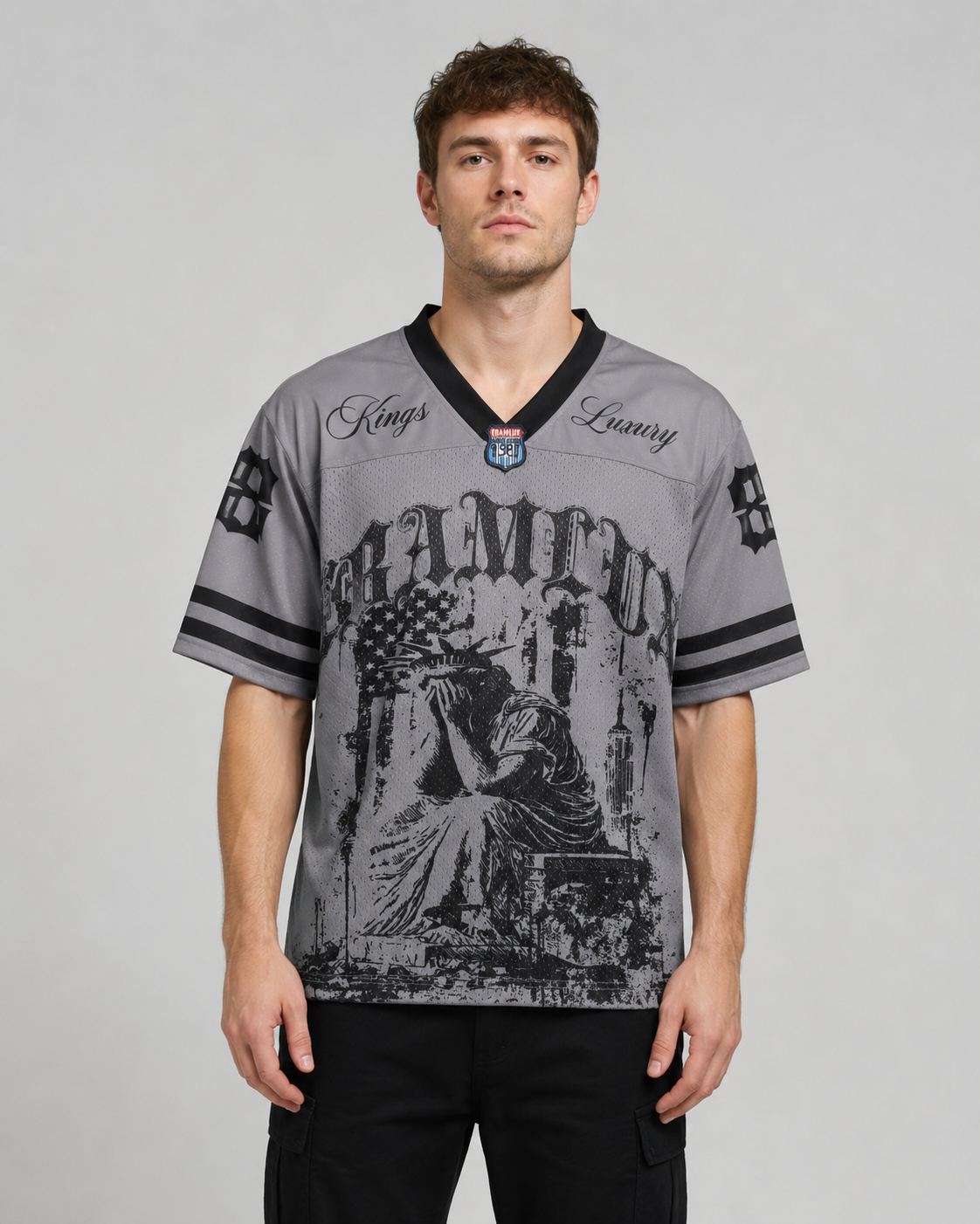Gray Ebamlux Jersey