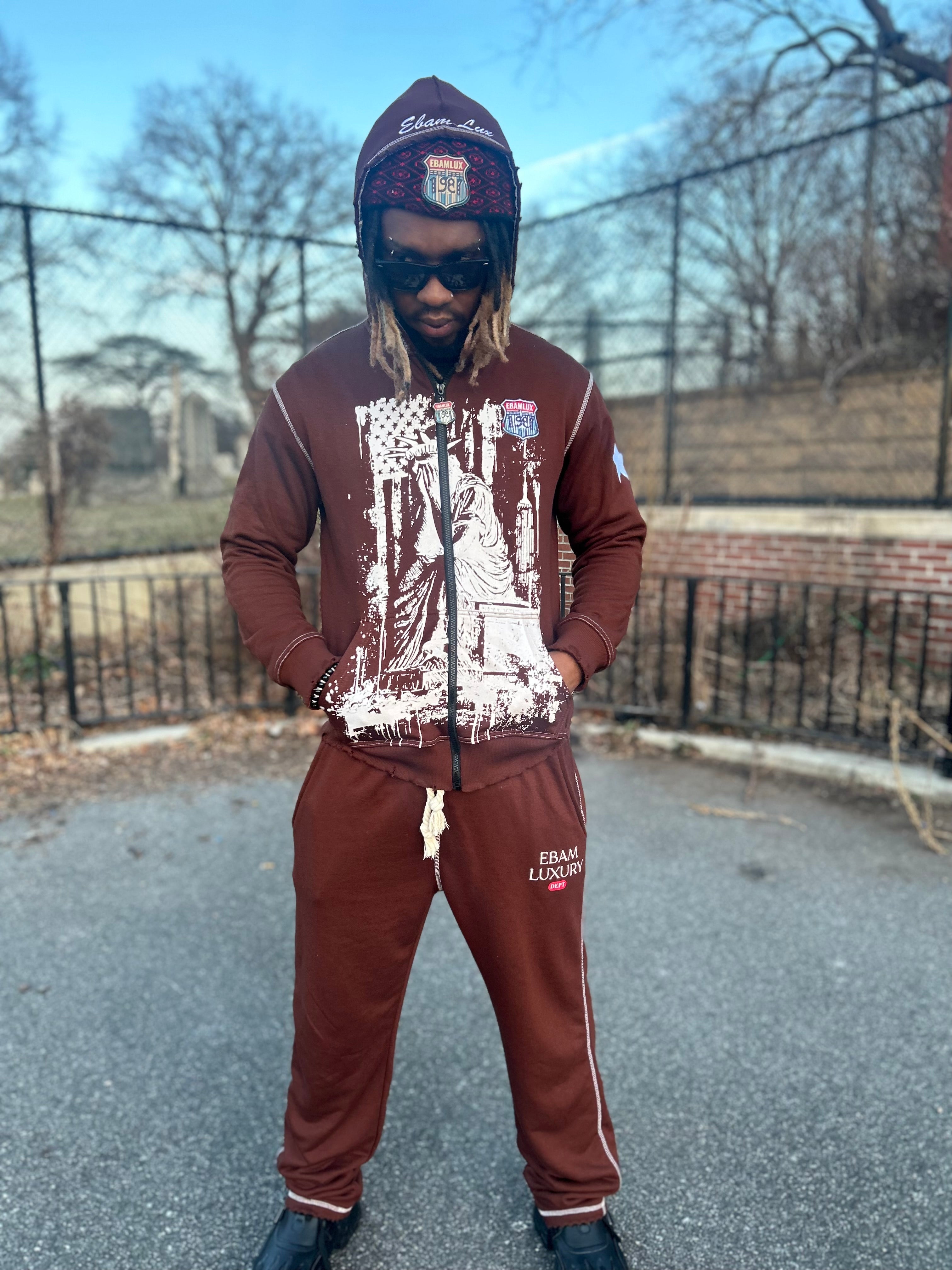 long sleeve hoodie - EBAMLUX