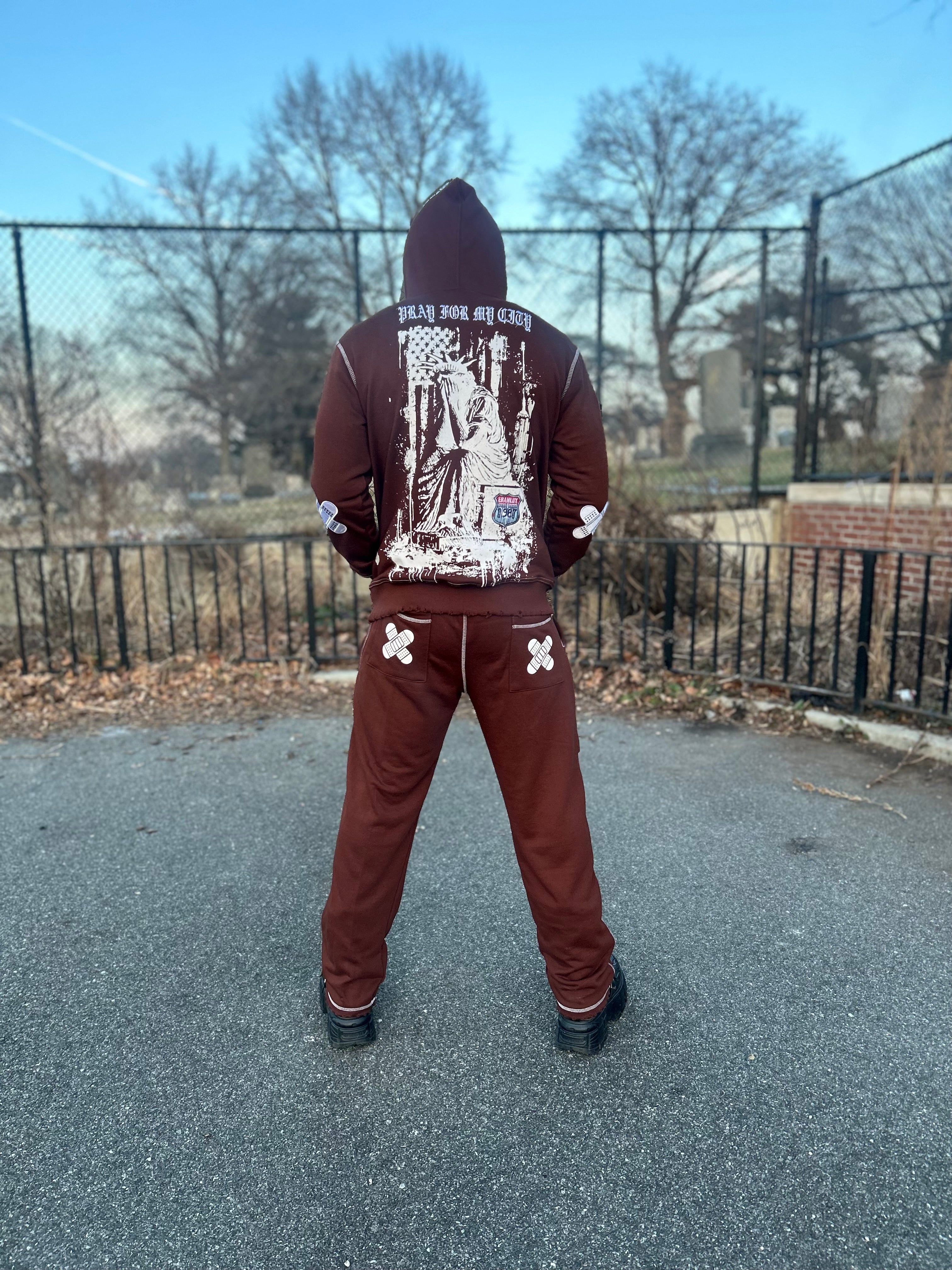 long sleeve hoodie - EBAMLUX