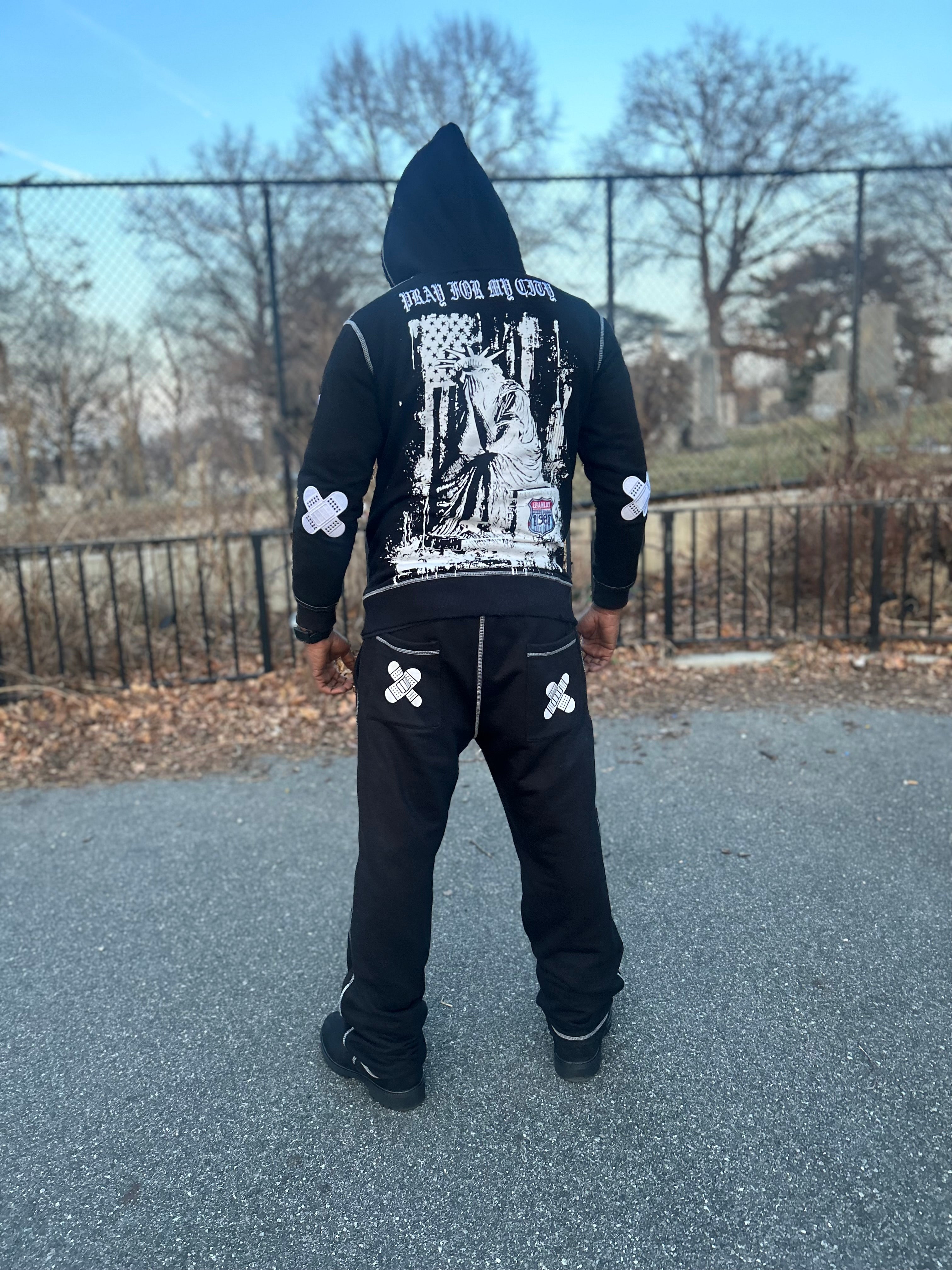 long sleeve hoodie - EBAMLUX