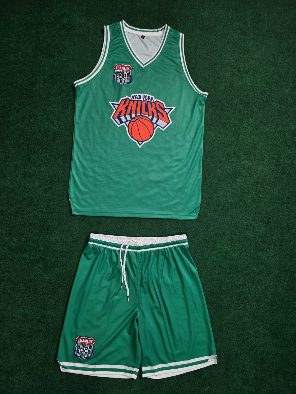 New York Knicks Basketball Jersey Set - Green