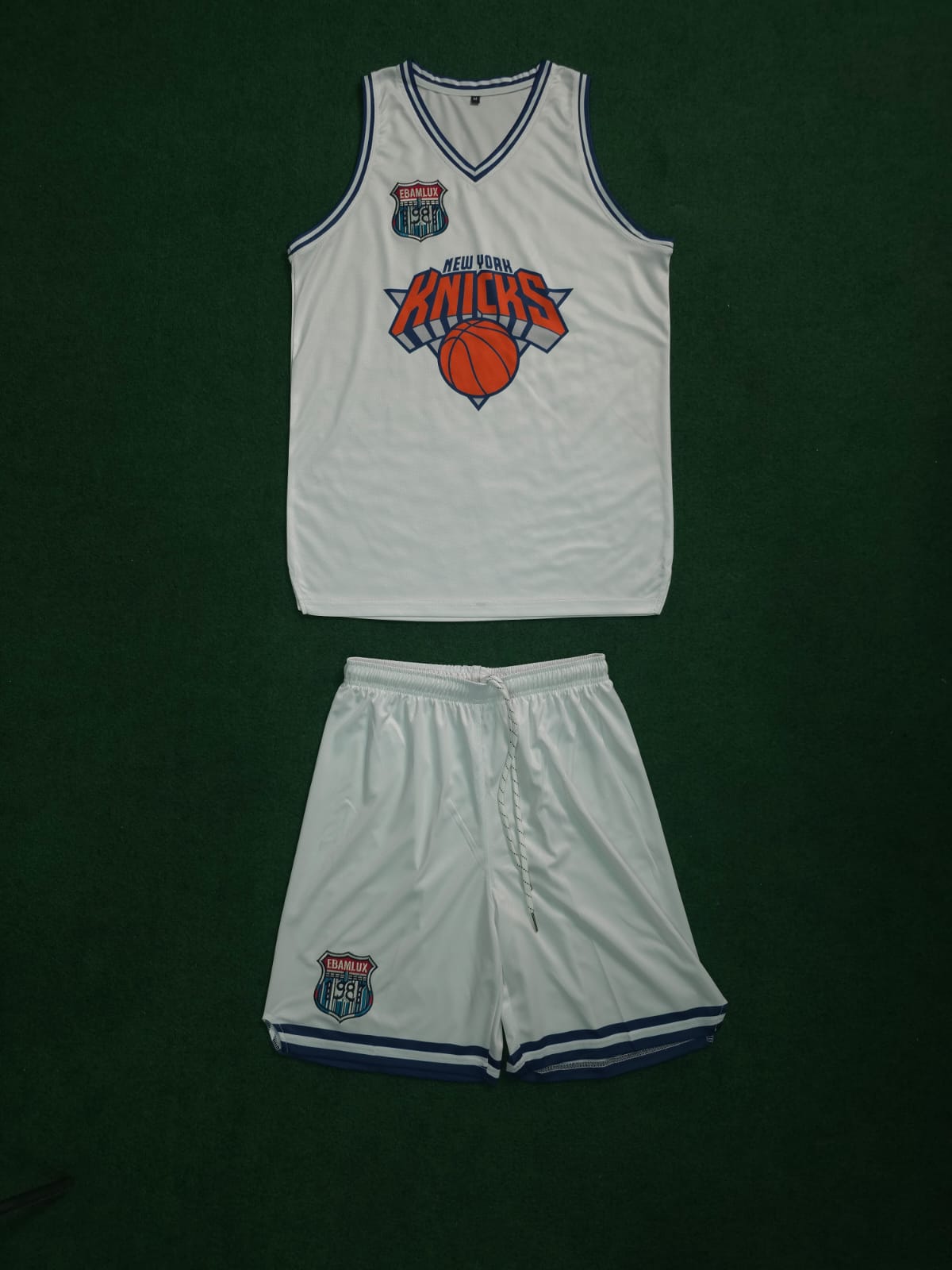 New York Knicks Basketball Jersey Set - White