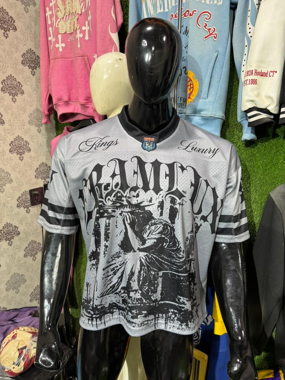 Gray Ebamlux Jersey